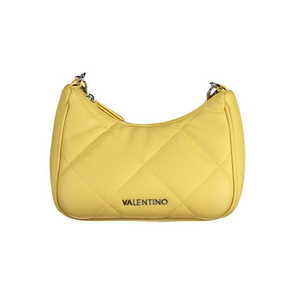 Mario Valentino Yellow Polyethylene Handbag
