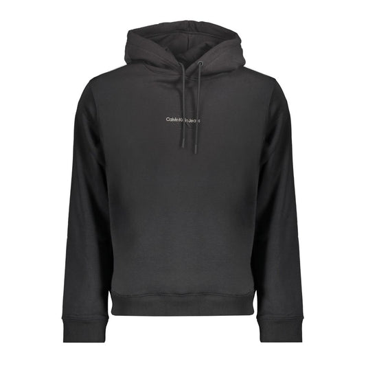 Calvin Klein Black Cotton Sweater CA-32337-XL
