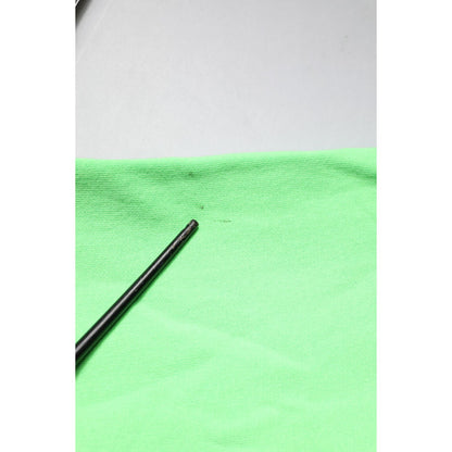 Dolce & Gabbana Green Cotton DG Logo Print Hooded Sweater