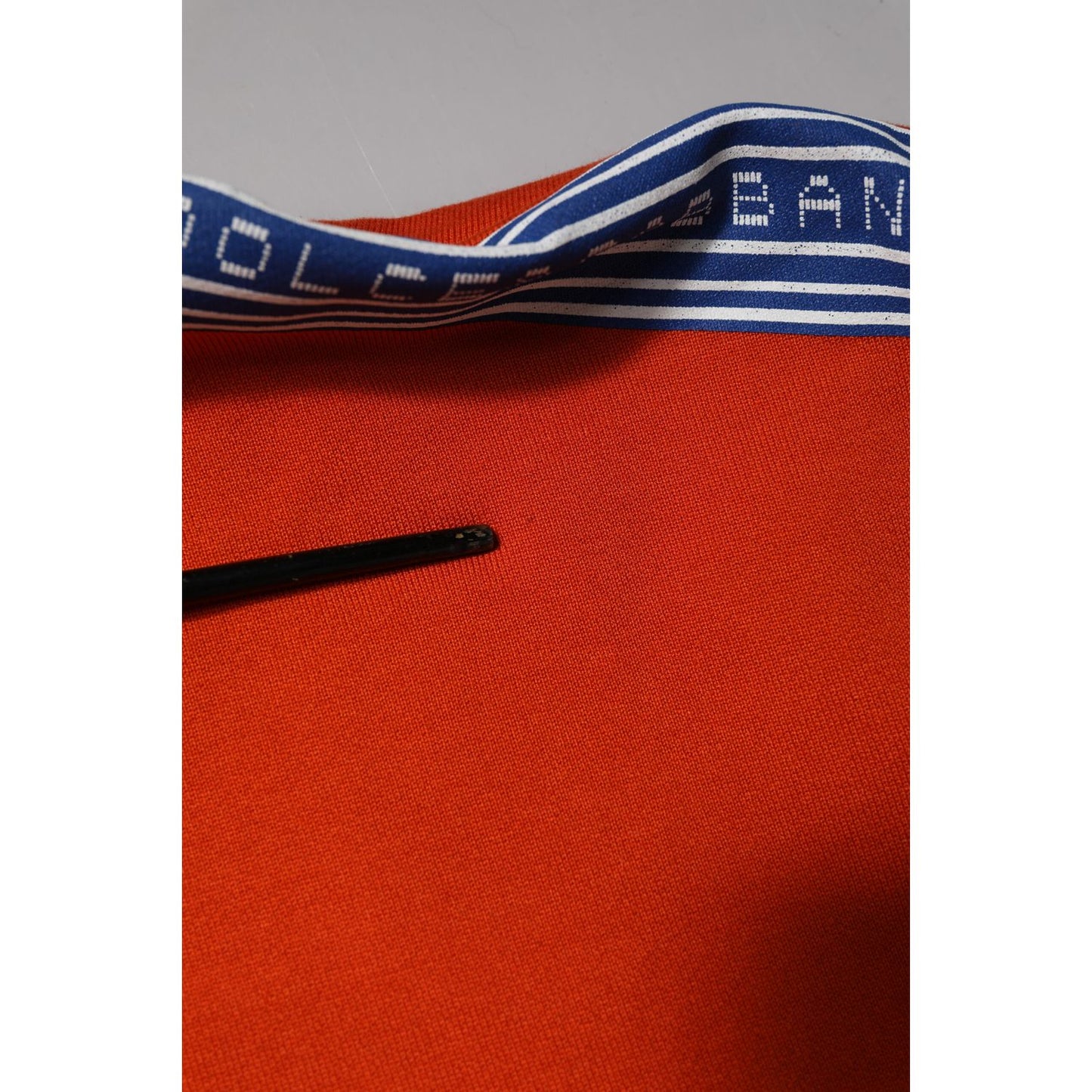 Dolce & Gabbana Orange Cotton Hooded Men Sweatshirt Sweater