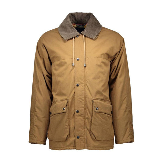 Gant Brown Cotton Men Jacket