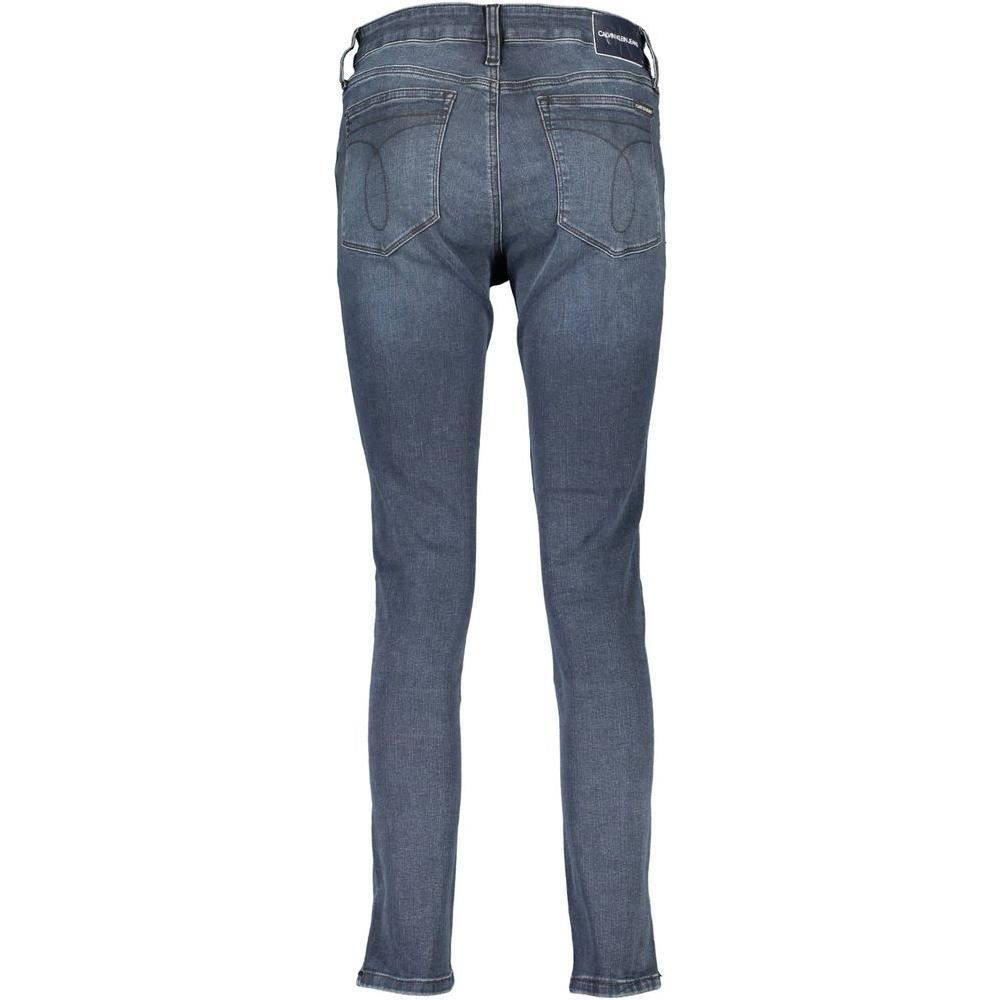 Calvin Klein Blue Cotton Women Jeans CA-3426-W30 | L32