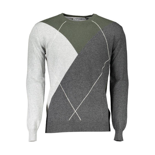 U.S. POLO ASSN. Gray Wool Men Sweater