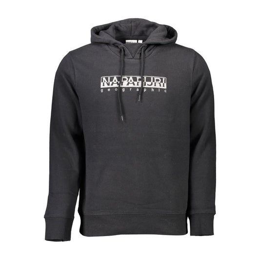 Napapijri Black Cotton Men Sweater