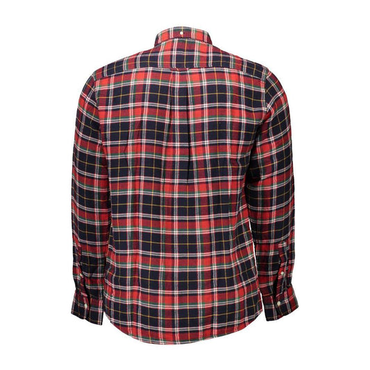 GantGant Red Cotton Men Shirt1728,67403481248,Gant,Men,New with tags,Red,S,Shirts - Men - Clothing