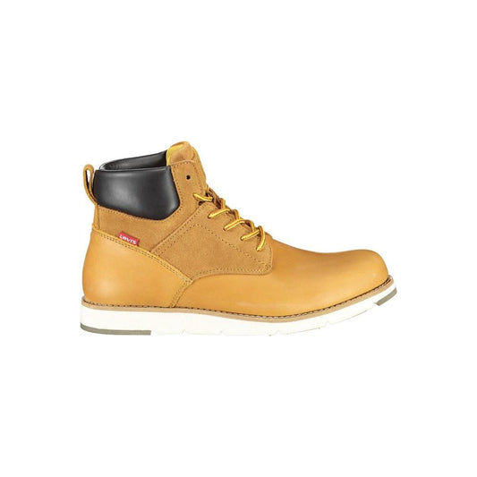Levi'sLevi's Beige Leather Men Boot1728,67403481248,Beige,Boots - Men - Shoes,EU40/US7,Levi's,Men,New with tags