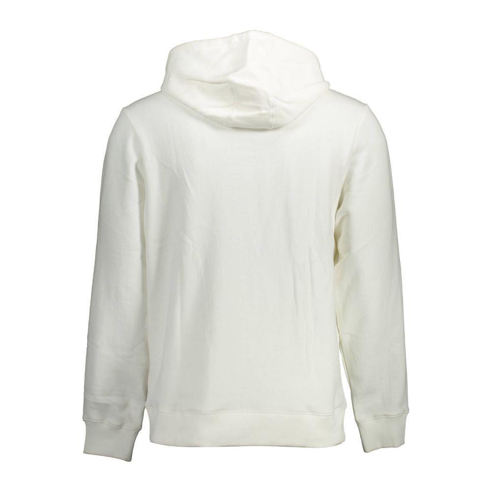 Guess Jeans White Cotton Men Sweater GU-10942-XXL
