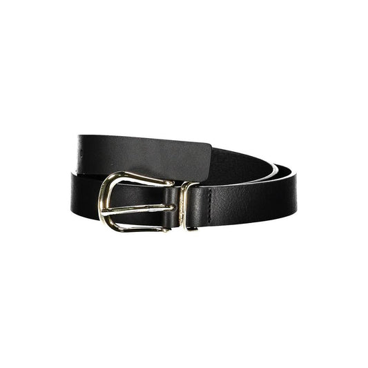 Tommy Hilfiger Black Leather Women Belt