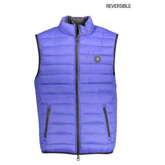 U.S. POLO ASSN. Blue Nylon Men Jacket