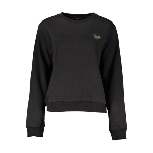 Cavalli Class Black Cotton Women Sweater