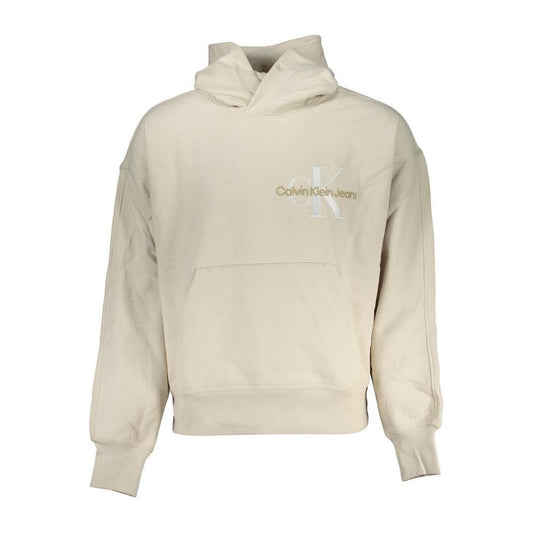 Calvin Klein Beige Cotton Men Sweater