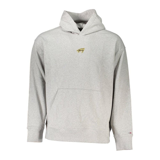 Tommy Hilfiger Gray Cotton Men Sweater