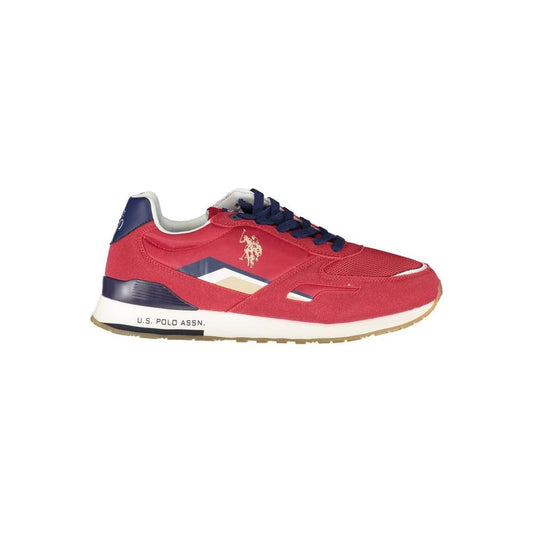 U.S. POLO ASSN. Sleek Pink Sneakers with Eye-Catching Contrast