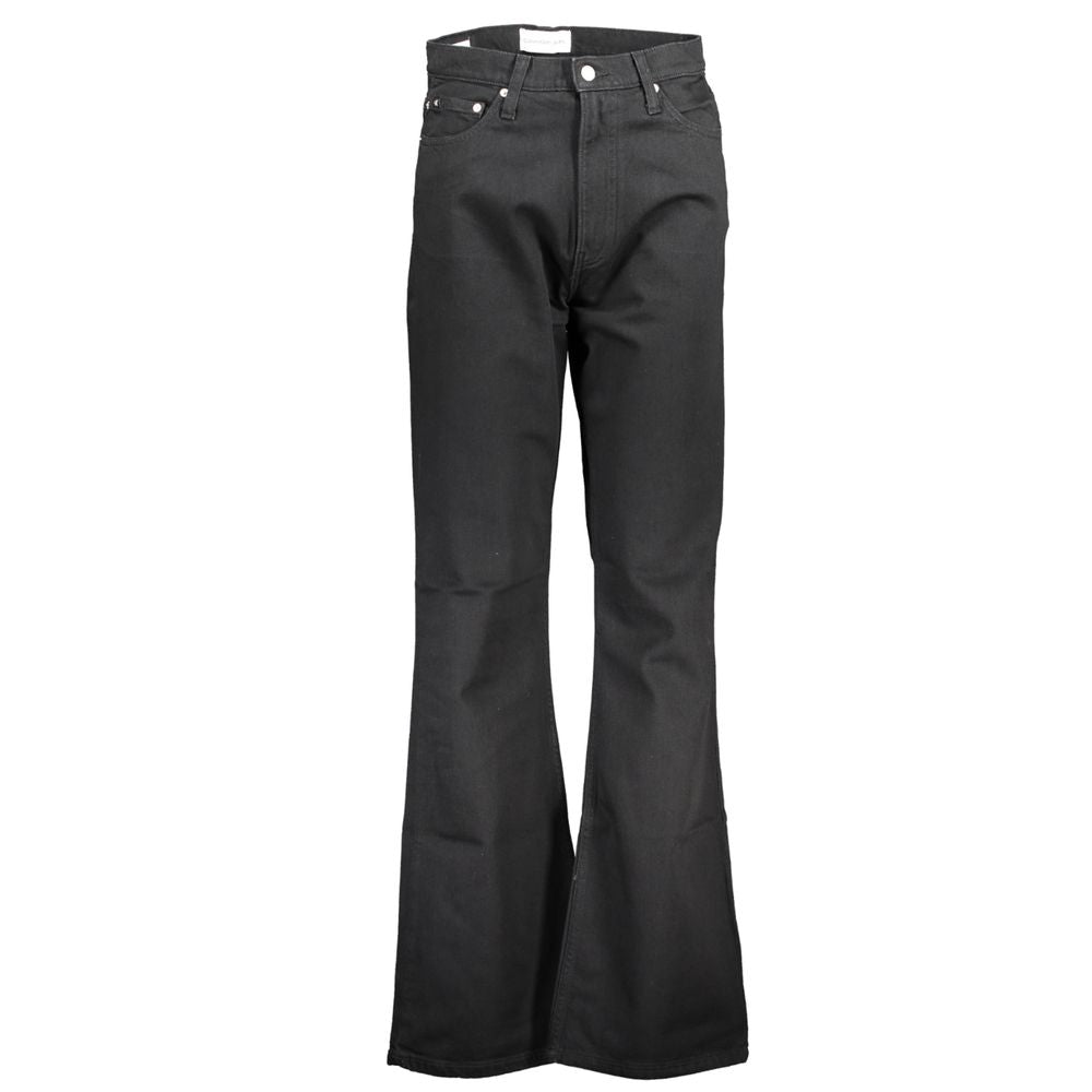 Calvin Klein Black Cotton Women Jeans