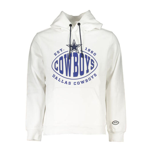 Hugo Boss White Cotton Men Sweater