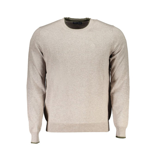 North Sails Beige Cotton Men's Sweater