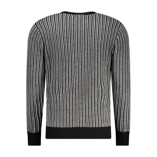 Guess Jeans Black Polyester Sweater GU-32096-XL