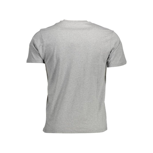 North Sails Gray Cotton Men T-Shirt