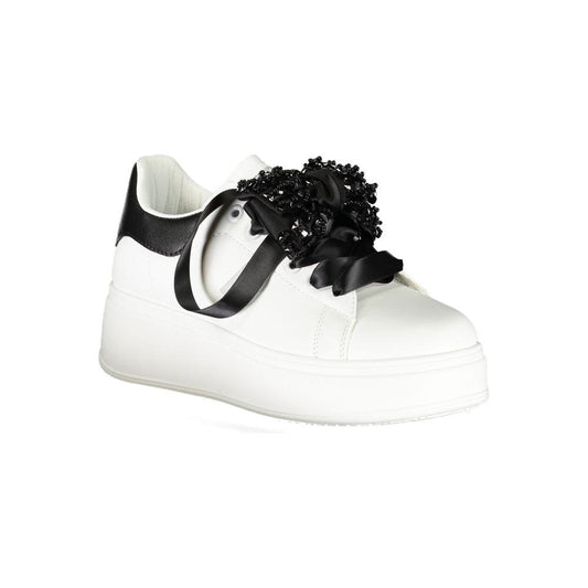 Laura Biagiotti White Polyester Women Sneaker