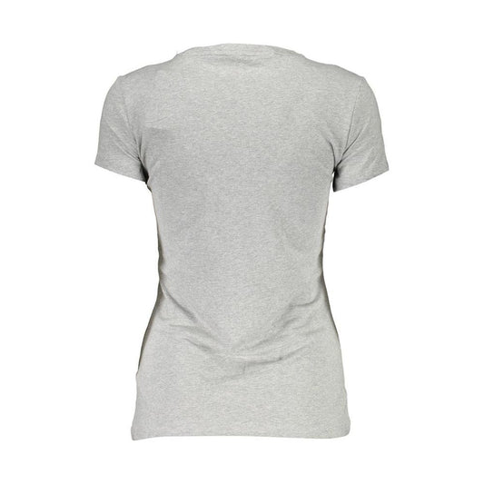 Guess Jeans Gray Cotton Women T-Shirt