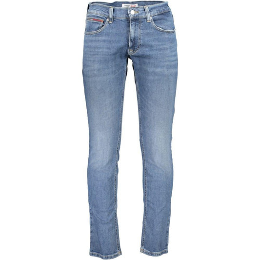 Tommy Hilfiger Blue Cotton Jeans & Pant