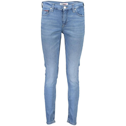 Tommy Hilfiger Light Blue Cotton Women Skinny Jean TO-26252-W26 | L30