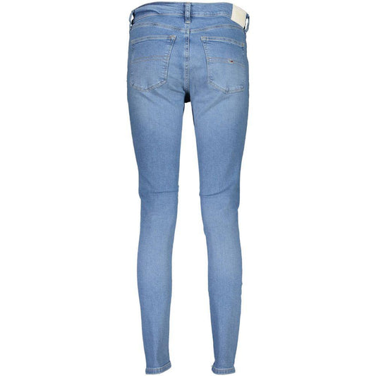 Tommy Hilfiger Light Blue Cotton Women Skinny Jean TO-26252-W26 | L30