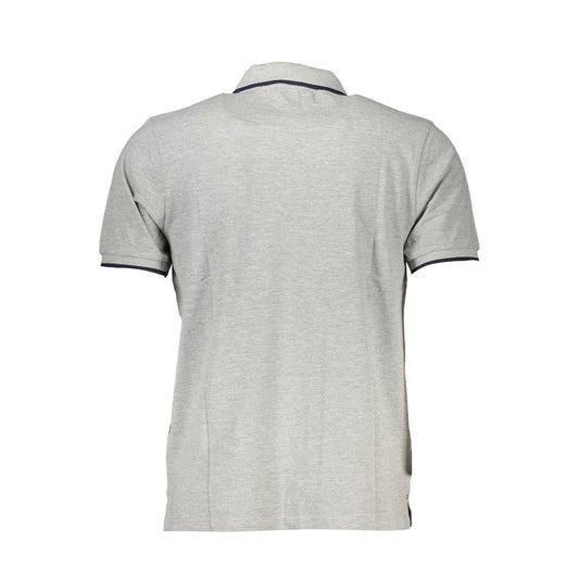 North Sails Brown Cotton Men Polo Shirt