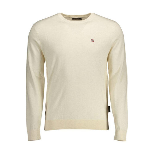 NapapijriNapapijri Beige Cotton Men Sweater1728,67403481248,Beige,Men,Napapijri,New with tags,Sweaters - Men - Clothing,XXL
