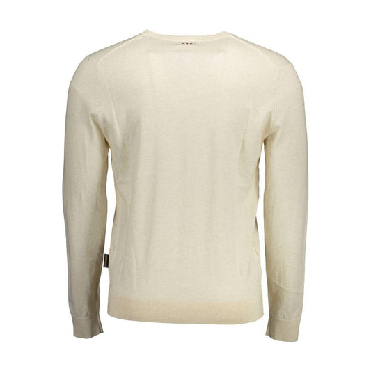 NapapijriNapapijri Beige Cotton Men Sweater1728,67403481248,Beige,Men,Napapijri,New with tags,Sweaters - Men - Clothing,XXL