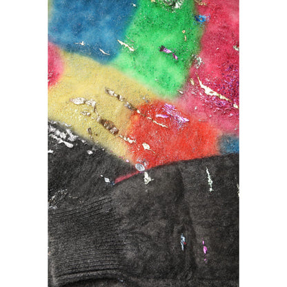 Dolce & Gabbana Multicolor Mohair Turtleneck Pullover Sweater