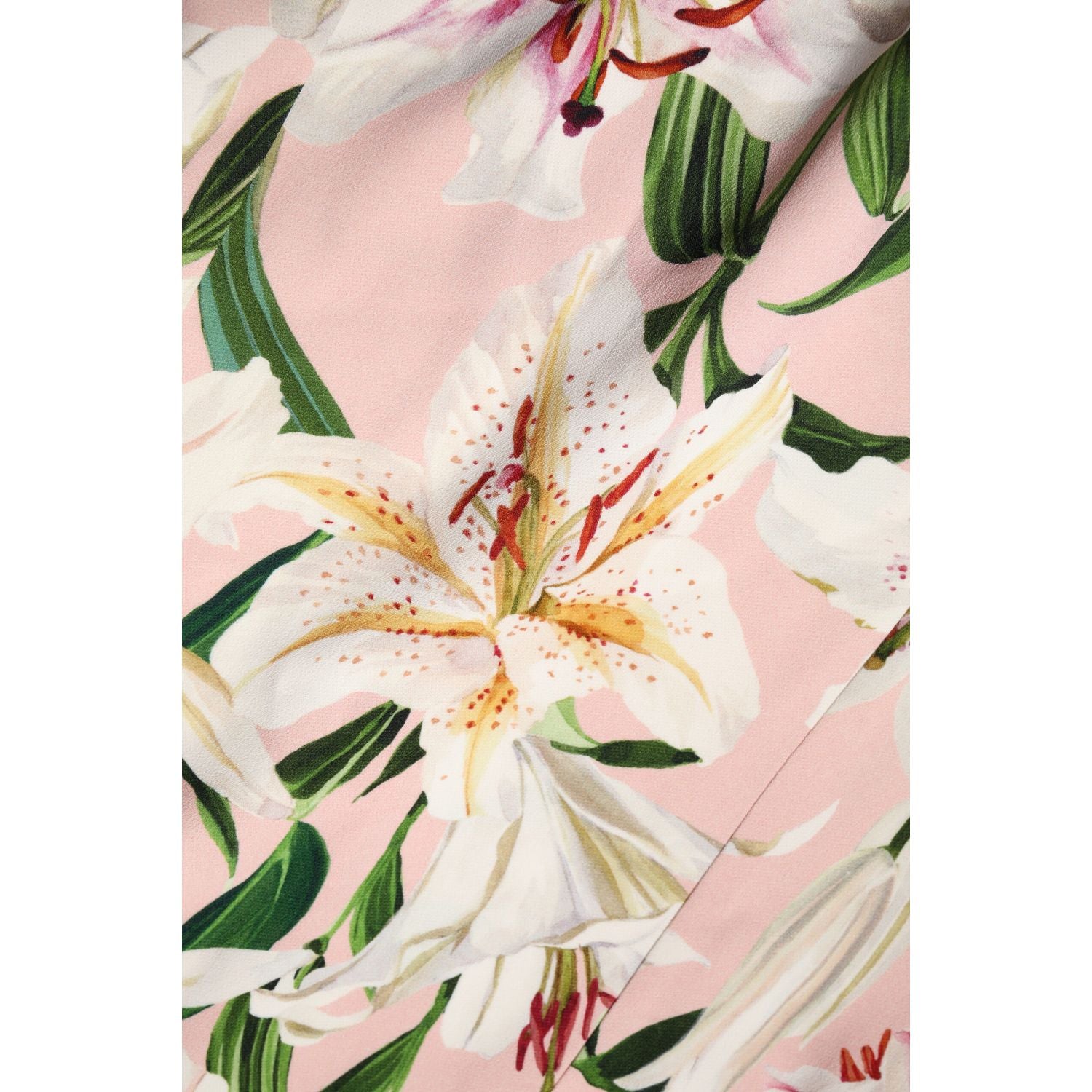 Dolce & Gabbana Multicolor Floral Print Round Neck Tank Top