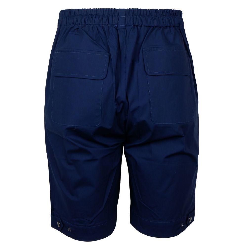 Alpha Studio Blue Cotton Short