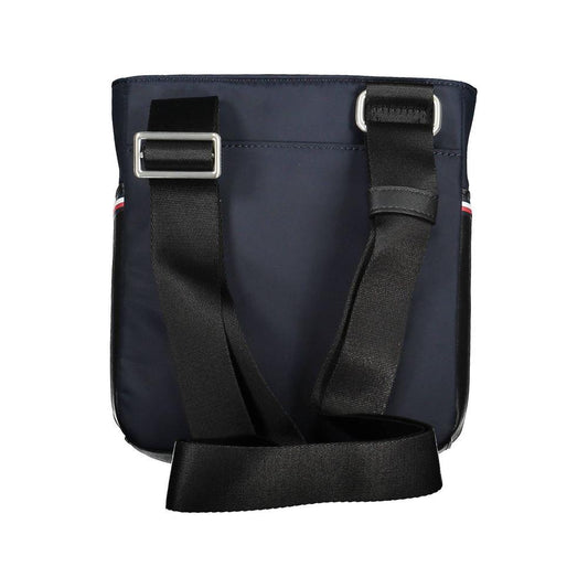 Tommy Hilfiger Blue Polyester Men Shoulder Bag
