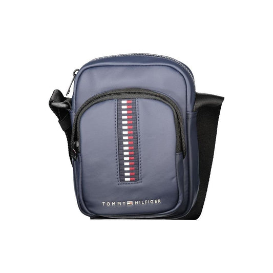 Tommy Hilfiger Blue Polyester Men Shoulder Bag