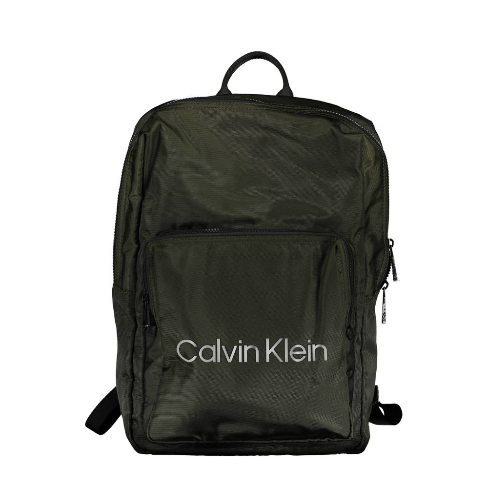 Calvin Klein Green Polyester Backpack
