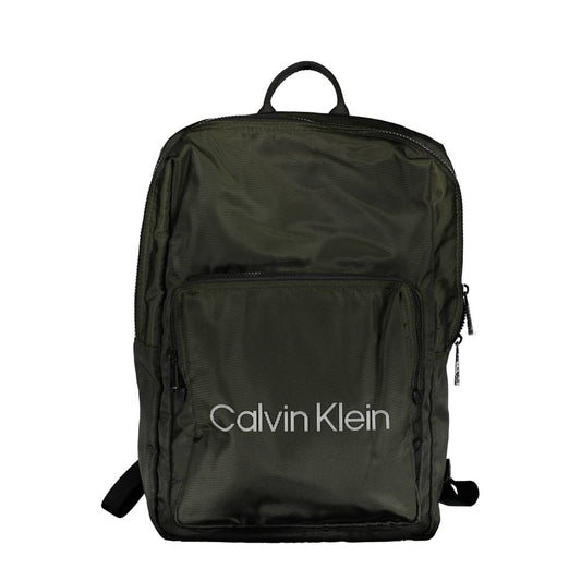 Calvin Klein Green Polyester Backpack