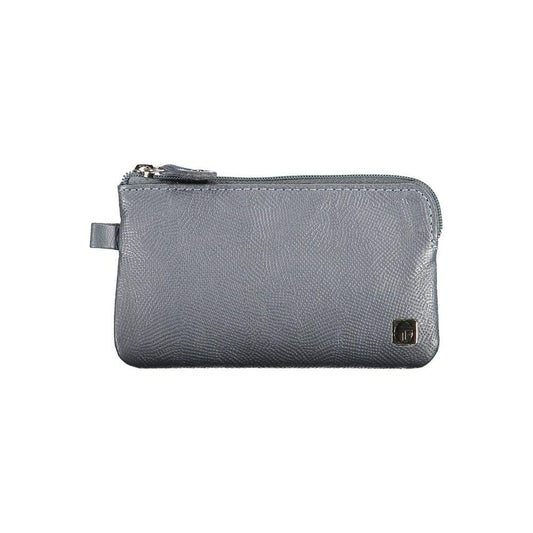 Sergio Tacchini Blue Leather Wallet
