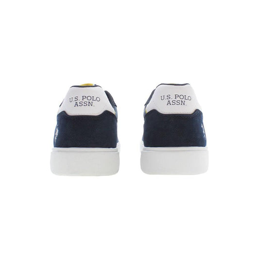 U.S. POLO ASSN. Blue Polyester Men Sneaker