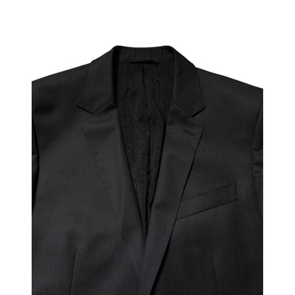 Dolce & Gabbana Dark Gray MARTINI 2 Pc Single Breasted Suit