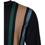 Dolce & Gabbana Multicolor Stripes Crew Neck Pullover Sweater TSH90521-48