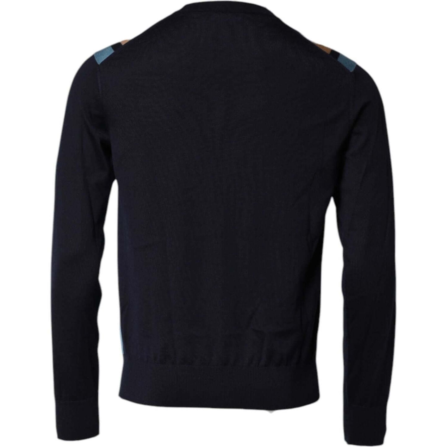 Dolce & Gabbana Multicolor Stripes Crew Neck Pullover Sweater TSH90521-48
