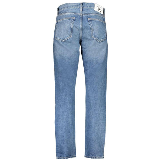 Calvin Klein Blue Cotton Jeans & Pant