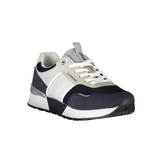 Carrera Blue Polyester Sneaker