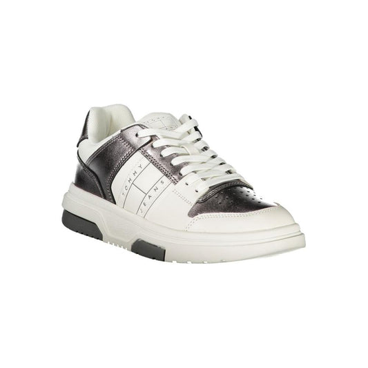 Tommy Hilfiger White Polyethylene Women Sneaker