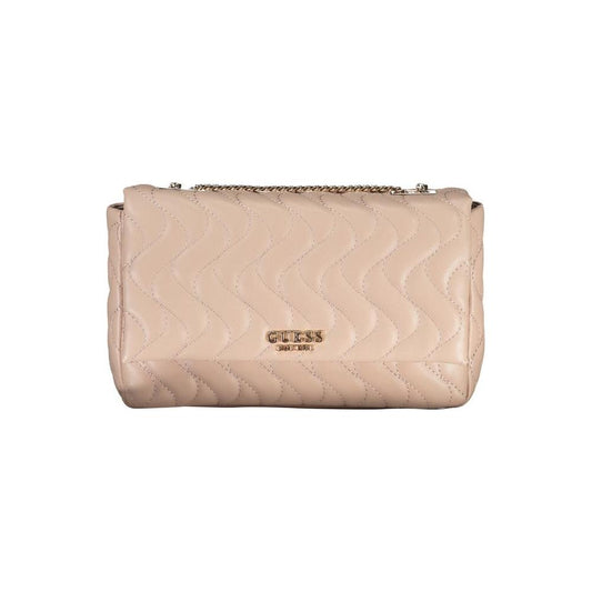 Guess Jeans Pink Polyethylene Handbag