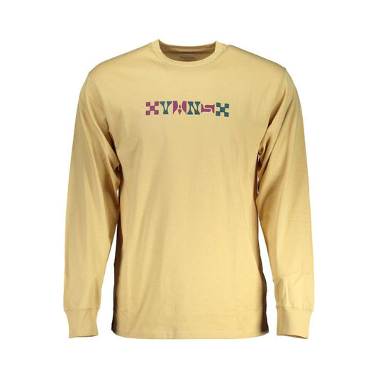 VansVans Beige Cotton Men T-Shirt1728,67403481248,Beige,L,Men,New with tags,S,T-Shirts - Men - Clothing,Vans