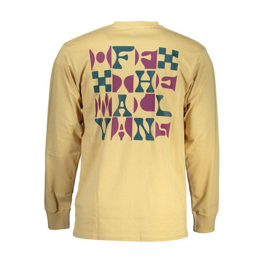 VansVans Beige Cotton Men T-Shirt1728,67403481248,Beige,L,Men,New with tags,S,T-Shirts - Men - Clothing,Vans