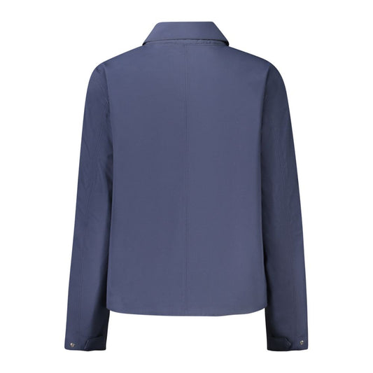 K-WAY Blue Polyester Women Jacket KW-34203-S