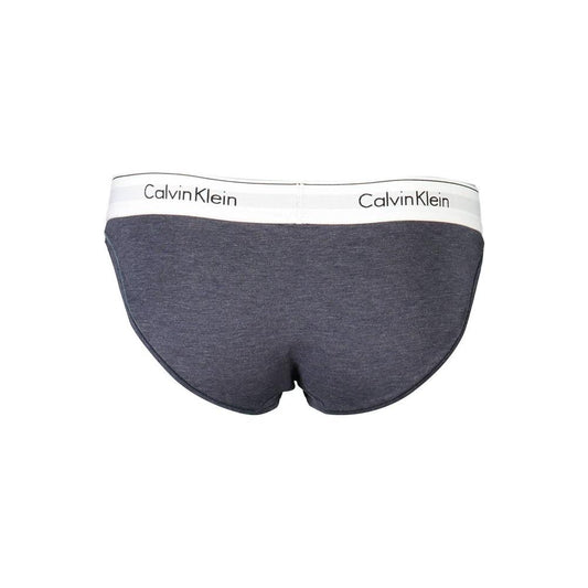 Calvin Klein Blue Cotton Women Brief